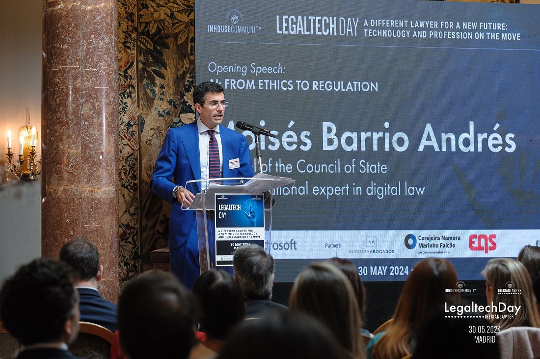 Discurso inaugural en el LegalTech Day de Iberian Lawyer