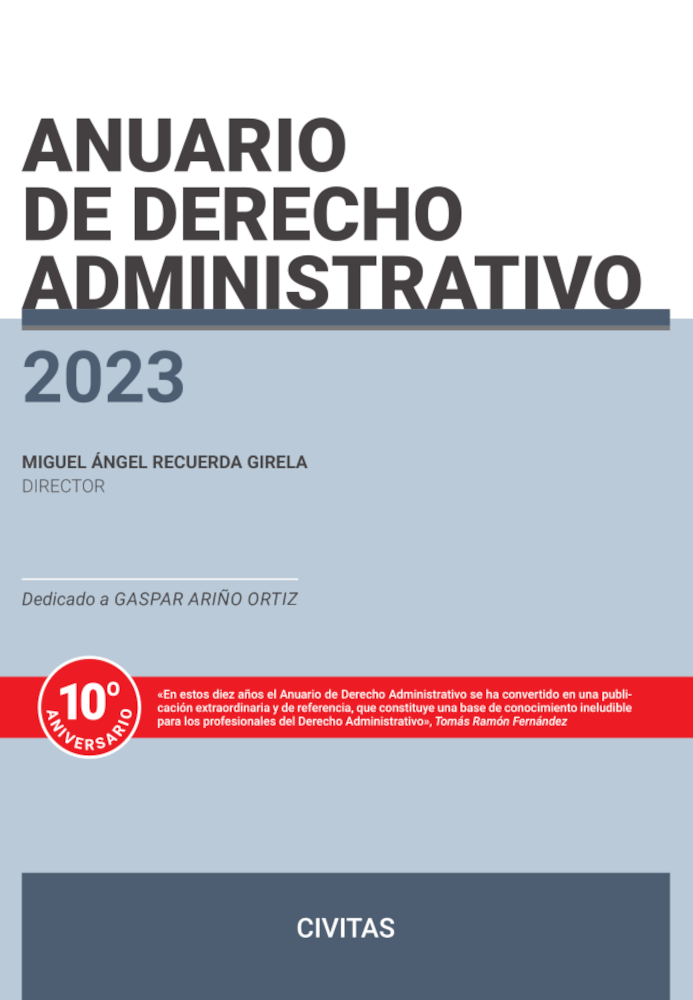 Anuario de Derecho Administrativo 2023